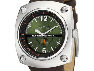 DZ1200 кварцевые часы на кожаном ремне.